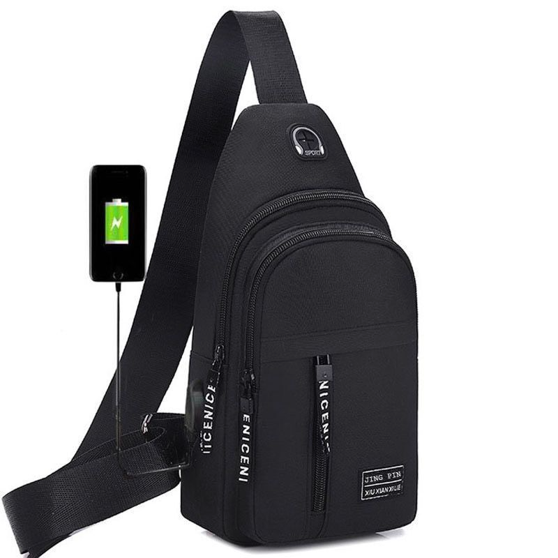 BLACK WITH CHARGER INTERFACE USB